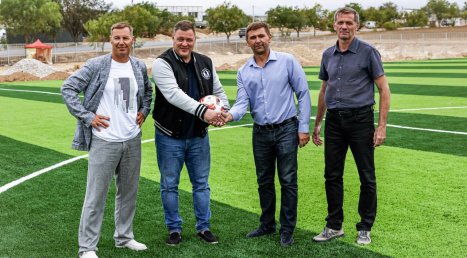 New Football Field Opened