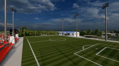Beginning of construction of a new field (video presentation)